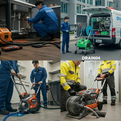 부대찌개 골목 식당, 의정부동 하수구 업체 오수관