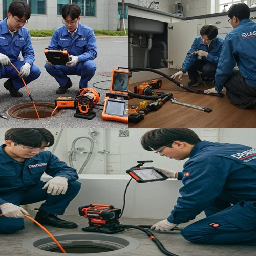 자일동 하수구 막힘 업체 전원주택 마당 맨홀이 넘칠 때