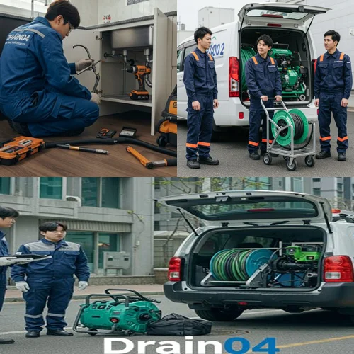 의정부시 하수구 뚫음 하수도 꽉 막힌 배관 시원하게