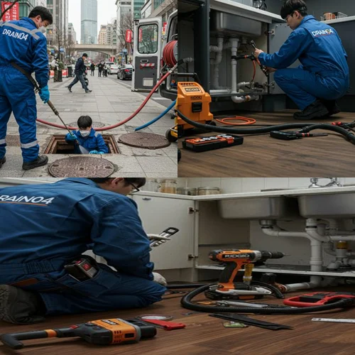 회룡역 근처 상가 화장실 호원동 변기 막힘 수리 (찐후기)