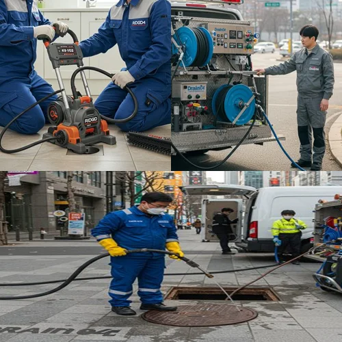 민락동 코스트코 근처 낙양동 하수구 업체 오수관