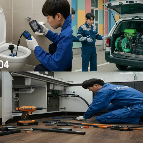 민락동 코스트코 근처 낙양동 하수구 업체 오수관