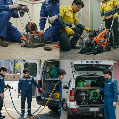 가능동 하수구 막힘 업체, 의정부역 근처 빌라 1층 역류 완벽 해결!