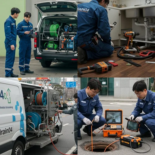 의정부 하수구 뚫음 하수도 악취까지 싹~ 해결! 