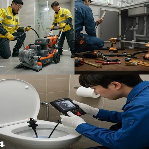 의정부 싱크대 하수구 막힘 악취의 원인을 찾았습니다! 