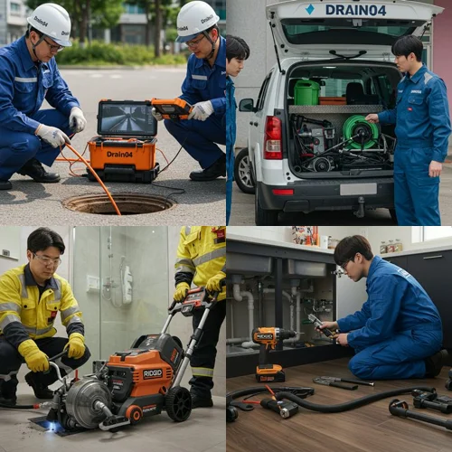 의정부 싱크대 하수구 막힘 악취의 원인을 찾았습니다! 