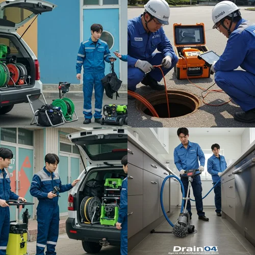 의정부 싱크대 하수구 막힘 악취의 원인을 찾았습니다! 