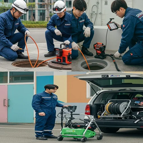 잦은 오수관 역류 때문에, 의정부 하수구 업체 오수관