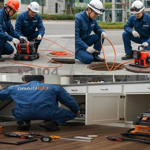 잦은 오수관 역류 때문에, 의정부 하수구 업체 오수관