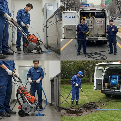 잦은 오수관 역류 때문에, 의정부 하수구 업체 오수관