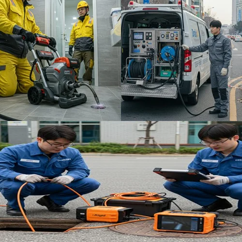 잦은 오수관 역류 때문에, 의정부 하수구 업체 오수관