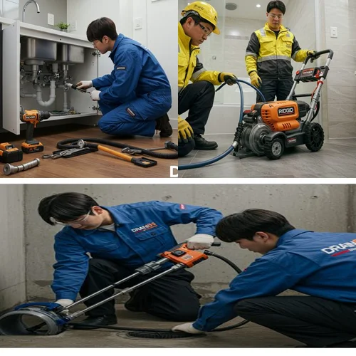 민락동 하수구막힘 의정부 업체 오수관 막힘