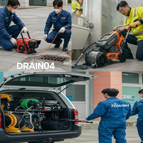 의정부시 하수구 고압세척 횡주관 빌딩 청소