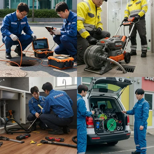 의정부동 변기 막힘 수리 골목 식당 화장실, 