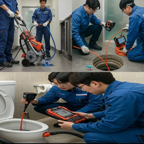 용현동 하수구 막힘 업체 덕분에 해결!