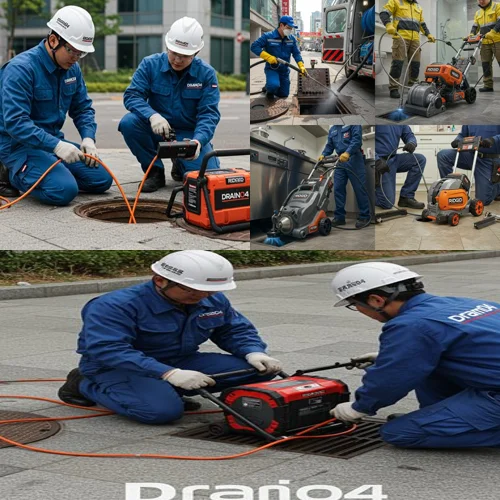 고산동 하수구 업체 오수관 역류 해결