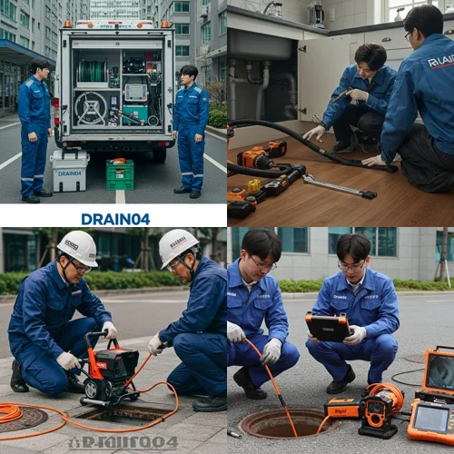 고산동 하수구 업체 오수관 역류 해결