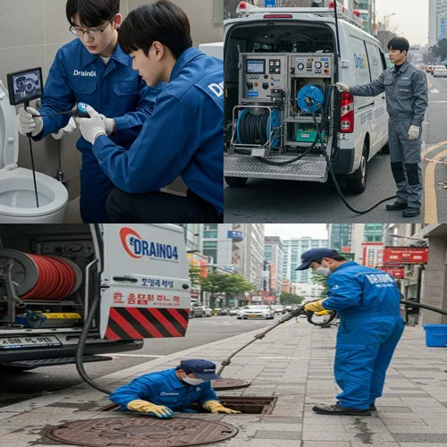 의정부동 싱크대 막힘 배수구, 부대찌개 골목 식당