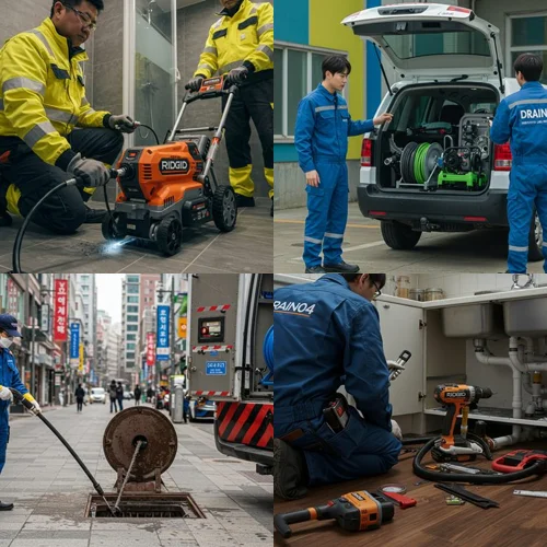 의정부 고압세척 배관 청소 전문