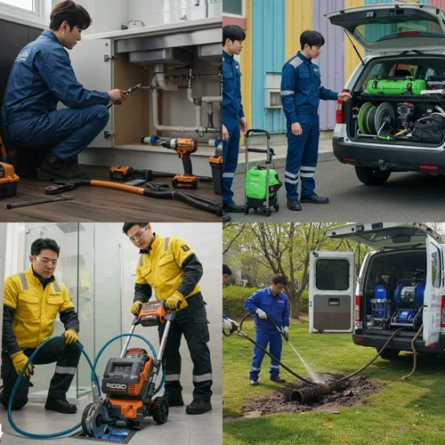 녹양동 싱크대 막힘 배수구 역류