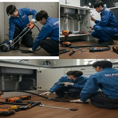 의정부 배관 막힘 뚫음 통수 작업 전문