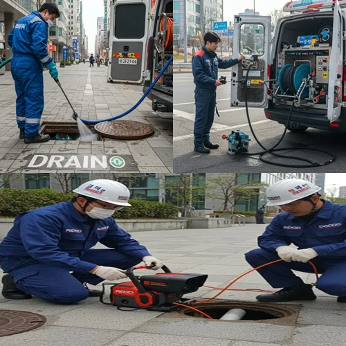 의정부 배수구 막힘 베란다 배수구