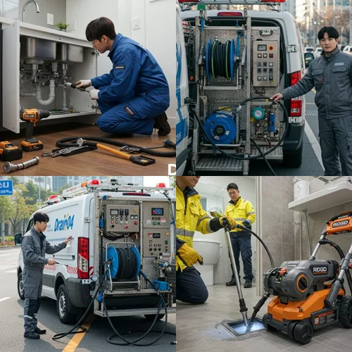 의정부 민락동 하수구 업체 식당 전문 업체