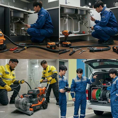 의정부 하수도 막힘 시관로 연결