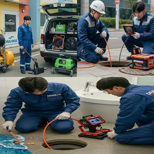 민락동 하수구 막힘 민락2지구 식당