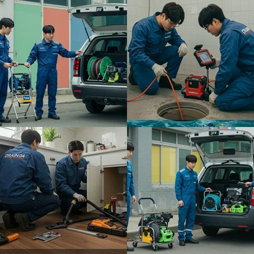 민락동 하수구 막힘 민락2지구 식당