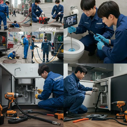 의정부 고압세척 배관 청소 전문