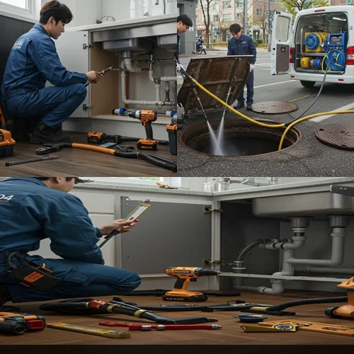 의정부 가능동 하수구 뚫음 저렴한 비용