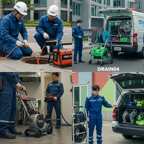 자일동 고압세척 농수로 세척