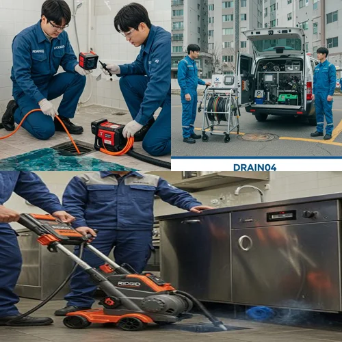 의정부 싱크대 막힘 악취 차단 트랩