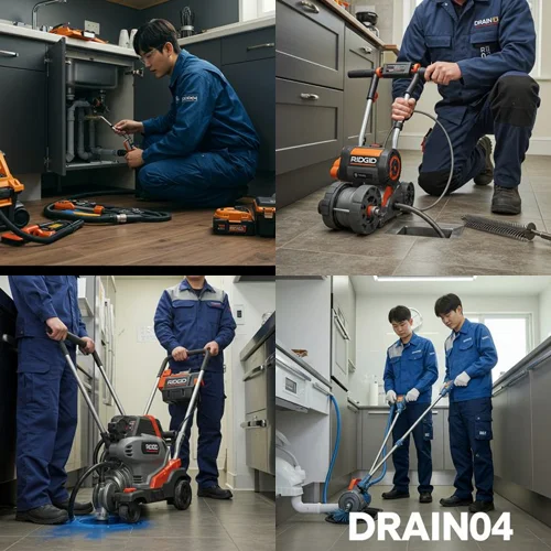 신곡동 하수구 막힘 아파트단지 역류