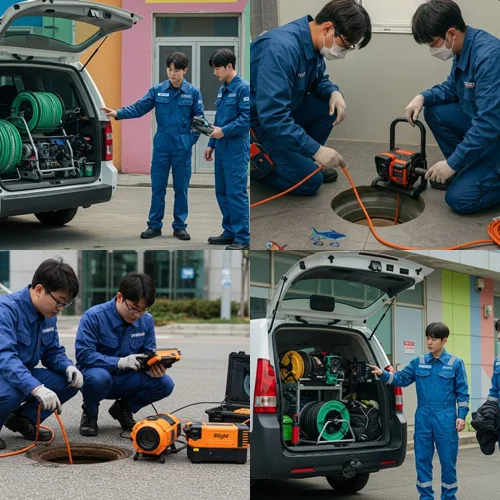 호원동 배수구 막힘 뚫어 뻥 사용