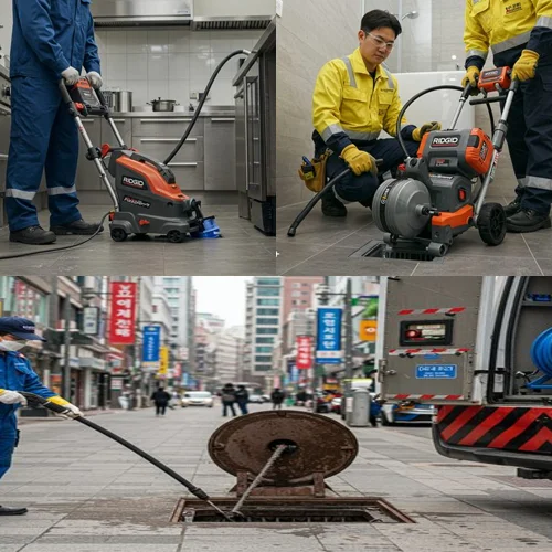 신곡동 배관 막힘 뚫음 배관 청소 비용