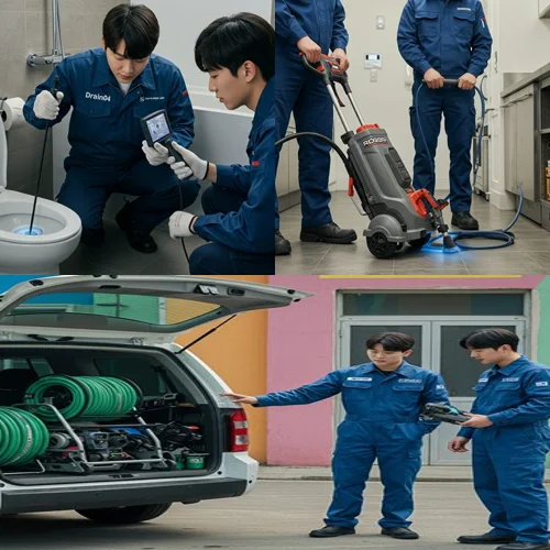 신곡동 배관 막힘 뚫음 배관 청소 비용