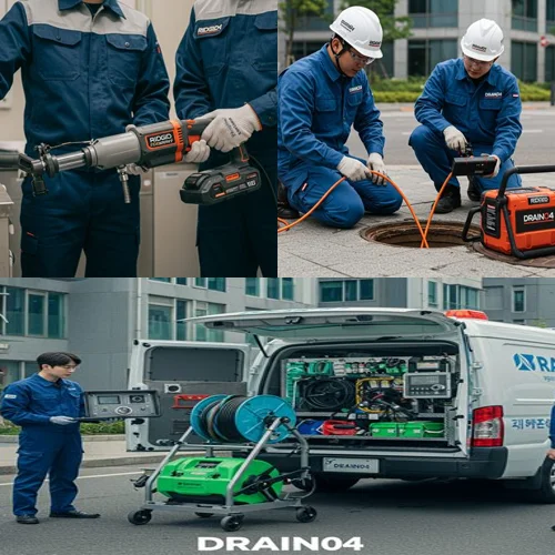 의정부 고압세척 배관 청소 전문