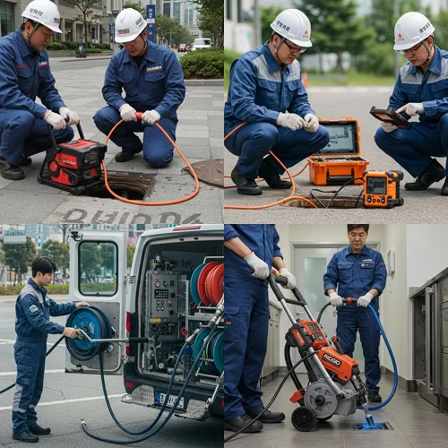 장암동 하수도 막힘 하수도 뚫기