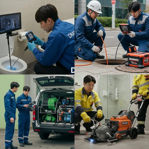 의정부 산곡동 배수구 막힘 마당 수도가