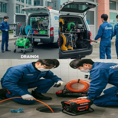 의정부동 배수구 막힘 지하 배수구