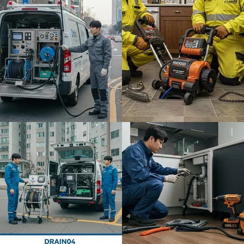 의정부동 배수구 막힘 지하 배수구