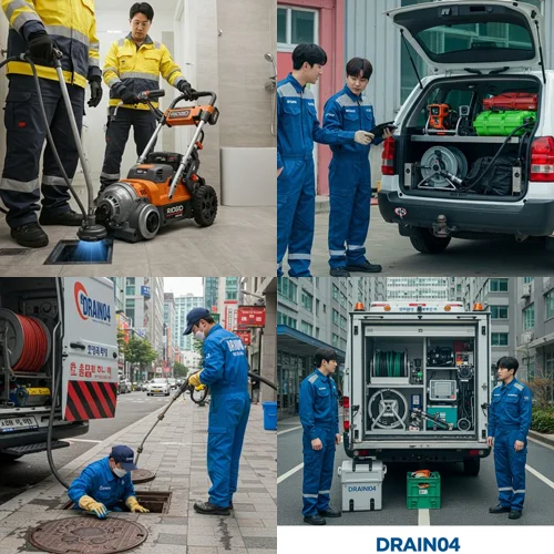 금오동 하수도 막힘 메인 배관 막힘