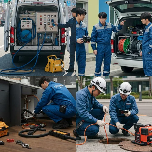 녹양동 하수구 뚫음 배관 스케일링