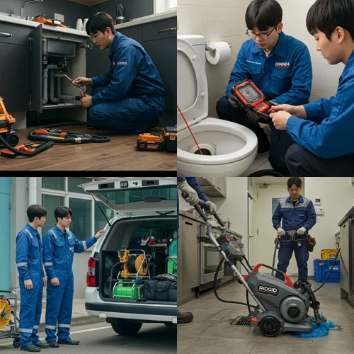 용현동 하수구 업체 공장 전문 업체