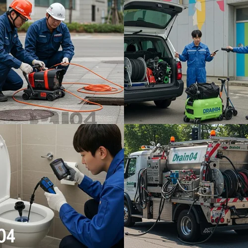 고산동 배수구 막힘 머리카락 막힘