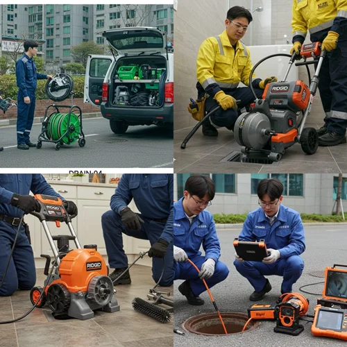 고산동 배수구 막힘 머리카락 막힘