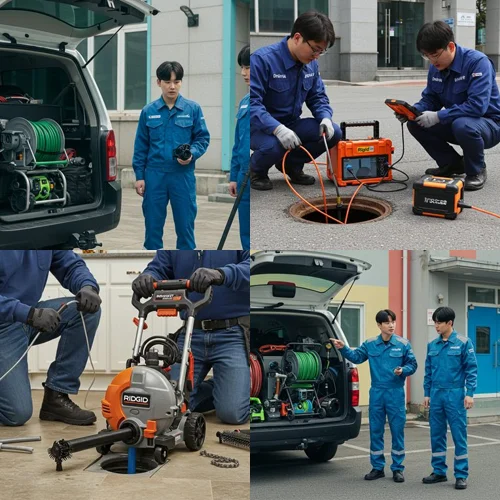 장암동 배수구 막힘 배수구 청소