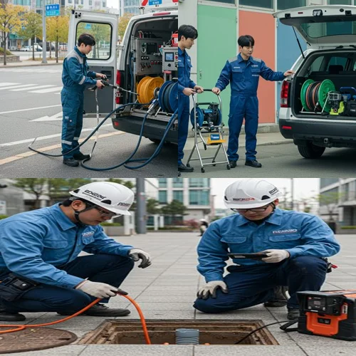 장암동 배수구 막힘 배수구 청소